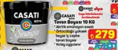 CASATİ TAVAN BOYASI 10 KG CASATİ TAVAN BOYASI 10 KG
